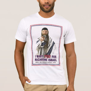 Ik wil je voor Nazarene Israel T-shirt