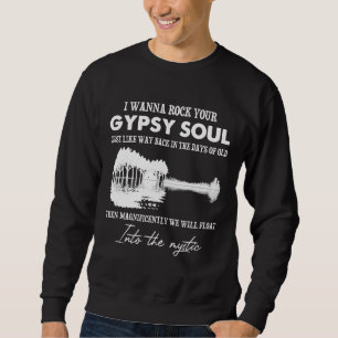 Ik wil je zigeunerziel in de mysticus laten rocker trui