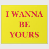 Ik wil jouw papieren inpakken cadeaupapier (Vlak)