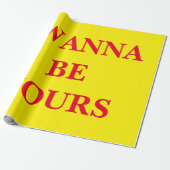 Ik wil jouw papieren inpakken cadeaupapier (Uitgerold)