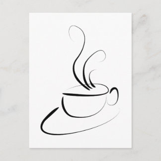 Ik wil koffie briefkaart