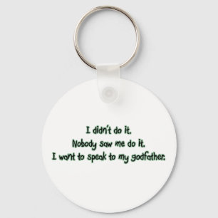 Ik wil met mijn vader spreken sleutelhanger
