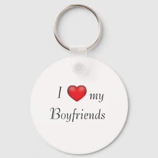 Ik wil mijn Boyvriendinnen hart Sleutelhanger