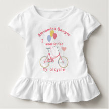 Ik wil mijn fiets berijden Vintage Fiets Ballonnen