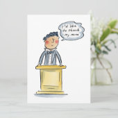 Ik wil mijn moeder bedanken kaart (Staand voorkant)