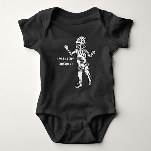 Ik wil mijn mummie romper (Voorkant)