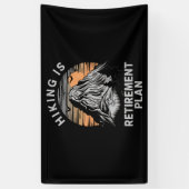 Ik wil m'n pensioenplan... spandoek (Verticaal)