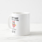 Ik wil niet alleen maar een grappige cadeautje met koffiemok (Voorkant links)