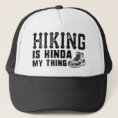 Ik wil niet dat ik iets doe. trucker pet (Voorkant)