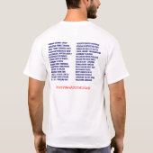 Ik wil niet dat je het voor- en achterste T-shirt  (Achterkant)