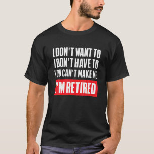 Ik wil niet dat je me in de steek laat. t-shirt