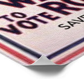 Ik wil niet dat je tegen RON PAUL gaat stemmen...  Poster (Hoek)