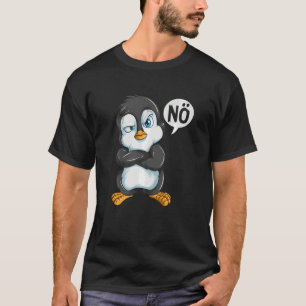 Ik wil niet in een slechte pinguïn zitten. t-shirt