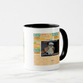 Ik wil niet naar een feest gaan mok (Voorkant rechts)