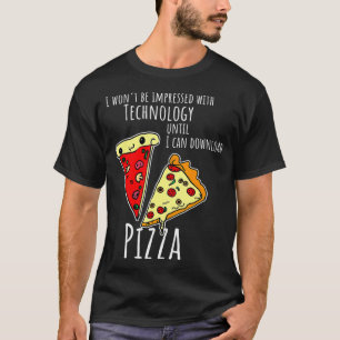 Ik wil pizza downloaden t-shirt