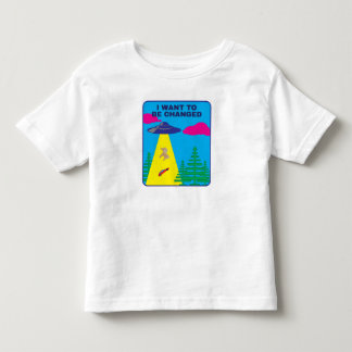 Ik wil veranderd worden UFO Kinder Shirts