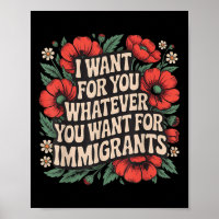 Ik wil voor jou wat jij wil voor immigranten Fl