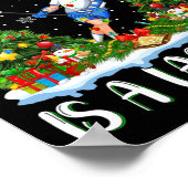 Ik wil voor Kerstmis is een Lacrosse kerstboom lic Poster (Hoek)