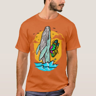 Ik wil vrĳe walvis t-shirt