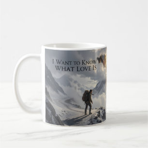 Ik wil weten wat liefde is Alpine Art Mok