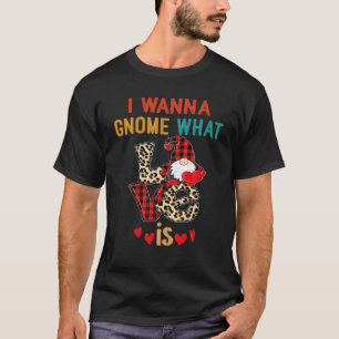 Ik wil weten wat liefde is, Leopard Funny Valentin T-shirt