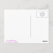 Ik wilde alleen maar zeggen. Briefkaart (Achterkant)