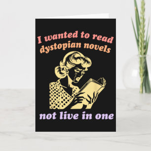 Ik wilde dystopische romans lezen, niet erin leven kaart