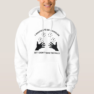 Ik wilde een jongleur worden hoodie