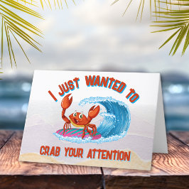 Ik wilde even je aandacht trekken kaart