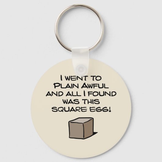 Ik wilde gewoon Awful... Sleutelhanger (Voorkant)