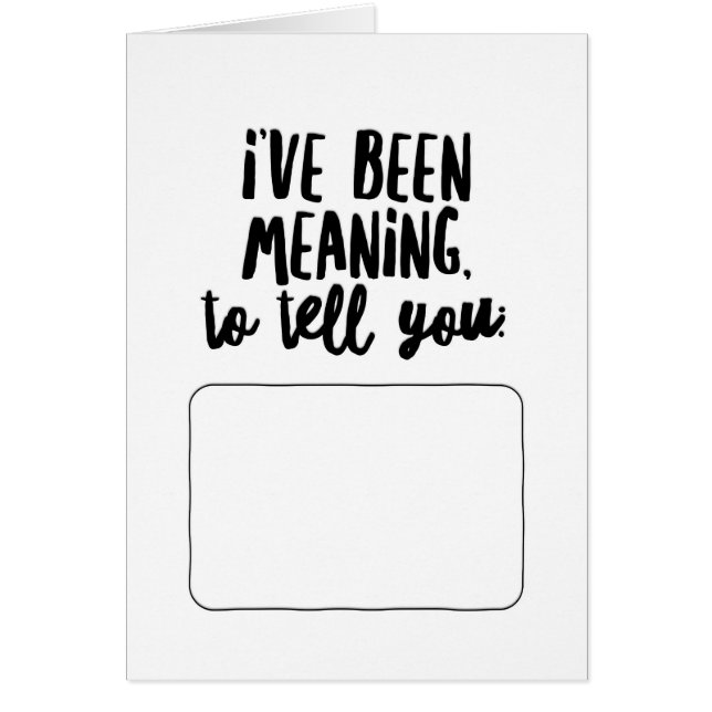 Ik wilde je vertellen... (Voorkant)