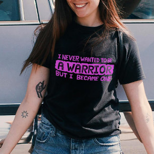 Ik wilde nooit een krijger worden, maar ik werd er t-shirt