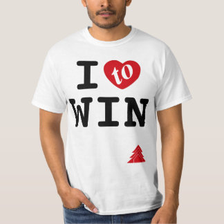 Ik win graag t-shirt