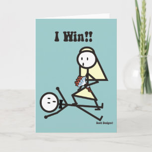 Ik win huwelijksaankondigingen aankondiging