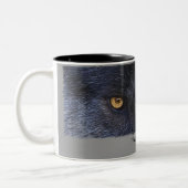 IK WOLF MIJN KOFFIE! Fun Wildlife Mok (Links)