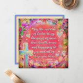 “Ik wonder van Pasen” Inspirivity Notitiekaartje (Voorkant / Achterkant in situ)