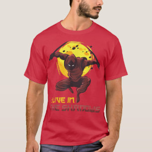 Ik woon in de schaduw - Anime Ninjas - Manga Samur T-shirt