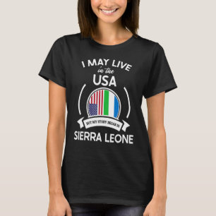 Ik woon in de VS, maar mijn verhaal begon in Sierr T-shirt