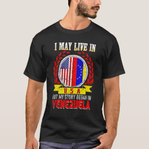 Ik woon misschien in de VS, maar mijn verhaal bego T-shirt