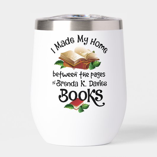 Ik woon tussen de pagina's van Brenda K Davies Boo (Voorkant)