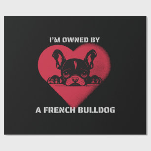 Ik word beheerst door een Franse Bulldog Cadeaupapier