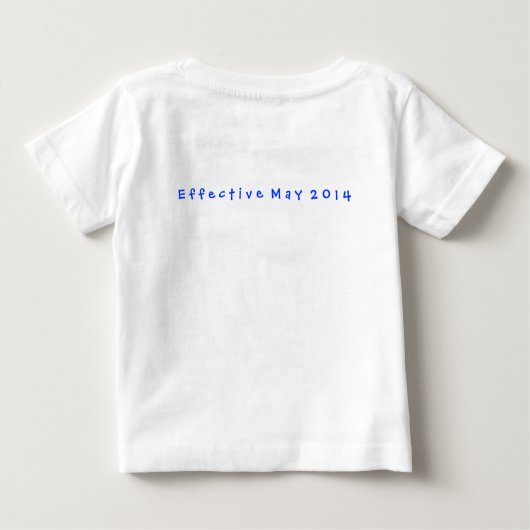 Ik word een Big Brother T-Shirt in blauw (Achterkant)