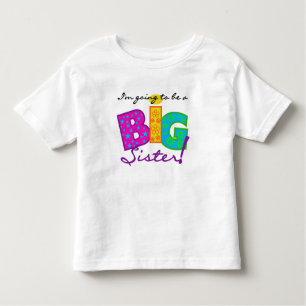 Ik word een Big Siste Kinder Shirts