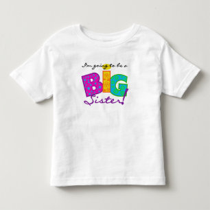 Ik word een Big Siste Kinder Shirts