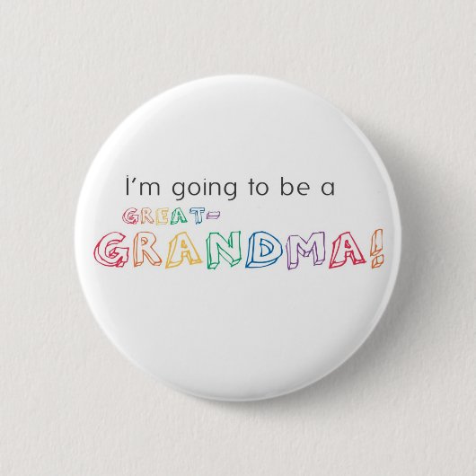 Ik word een GROOT-OMA! Button (Voorkant)