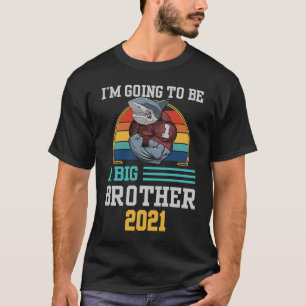 Ik word een grote broer 2021 grappig 1 t-shirt