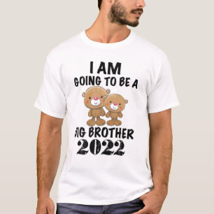 Ik word een grote broer 2022 t-shirt