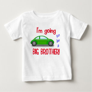 Ik word een grote broer auto T-shirt