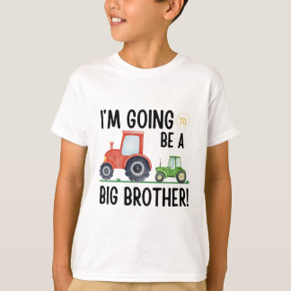 Ik word een grote broer, Tractor Cute Farm T-shirt