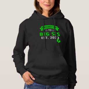 Ik word een grote zus 2023 Bevorderd tot grote zus Hoodie